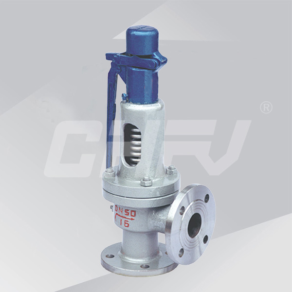 With wrench spring micro-Kai safety valve